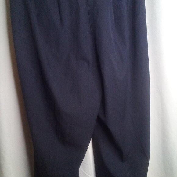 Liz Claiborne Pants 14P 14 Petite Anissa Straight Leg Blue - Picture 2 of 16